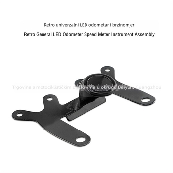 CG125 motociklistički instrument panel s LED-om, retro izgled, mehanički brzinomjer i odometar