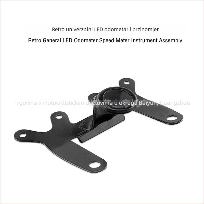 CG125 motociklistički instrument panel s LED-om, retro izgled, mehanički brzinomjer i odometar