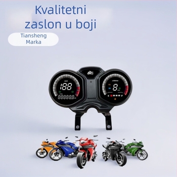 Tiansheng digitalni mjerač brzine motocikla GN150 GN125-F Xpress125, 12V