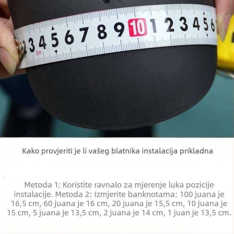 Prošireni prednji blatnik i komplet stražnjeg blatnika za motocikle i električna tricikla – univerzalna kompatibilnost, polipropilen (PP), vodootporna zaštita