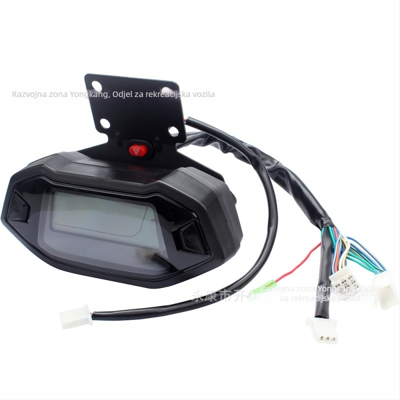 ATV LCD instrument ploča za 150-250cc — odometar, indikator položaja prijenosa i brzinomjer