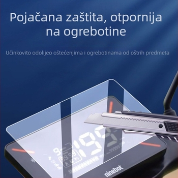 Staklena zaštitna folija za instrument ploču, tvrdo staklo otporno na udarce, ljepilo za montažu, kompatibilno s 25 modela Dongfeng 750SRS