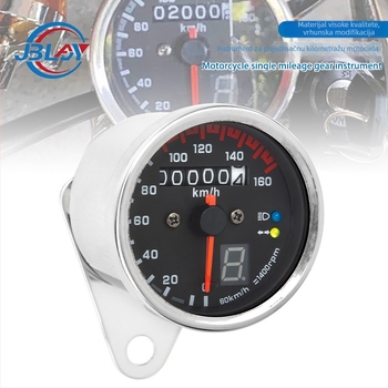Harley-Davidson cruiser indikator prijenosa s elektroničkim tachometrom i odometrom, 12V