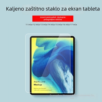 ECF kaljeno filmsko zaštitno staklo za zaslon navigacije motocikla i automobila, model 0.144, prilagodba dostupna, porijeklo Guangzhou.