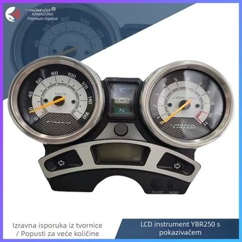 LCD instrument-panel Yamaha YBR250 – modul za modificiranje digitalnog kodomjera i brzomjera, materijal ABS PP, težina 1.15