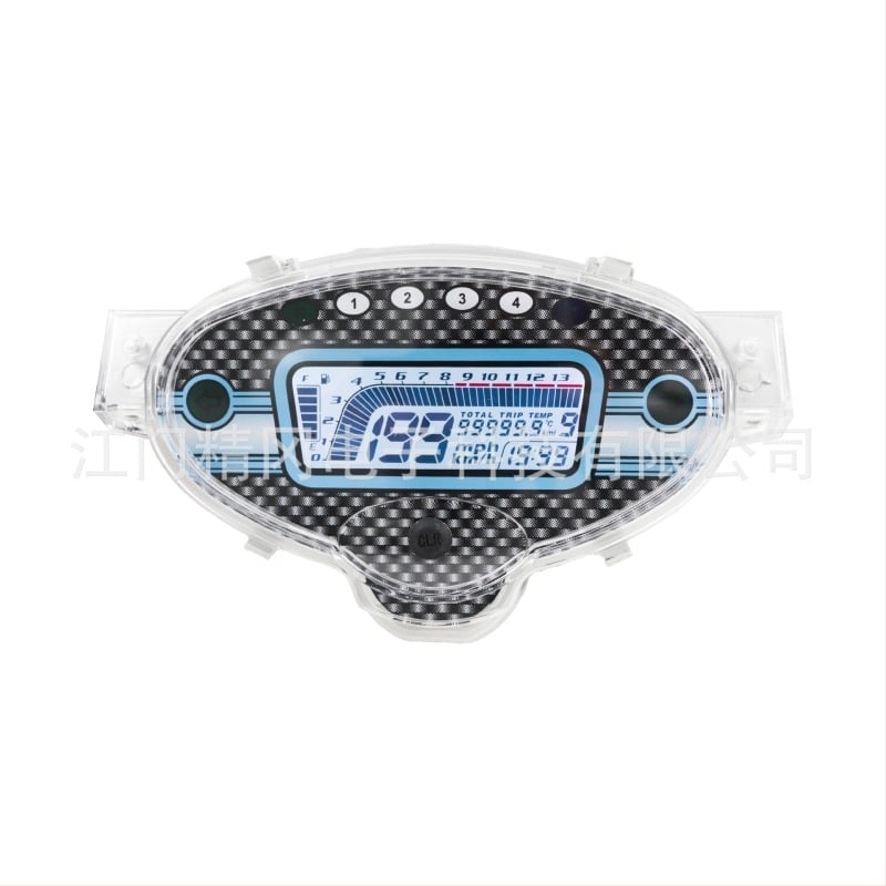 LCD digitalni mjerač za motocikl WAVE125, 12V, brenda JG