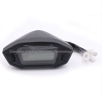JG-H-009 LCD digitalni mjerni instrument za električne motocikle, VA zaslon, 6 brzina, 48-72V