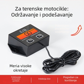 Ručni tachometar za motocikl, pilu i kosilicu — indukcijski tachometar za benzinski motor, održavanje i testiranje