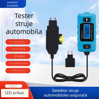 Detektor struje automobilskih osigurača – tester, analiza curenja i otkrivanje kvarova