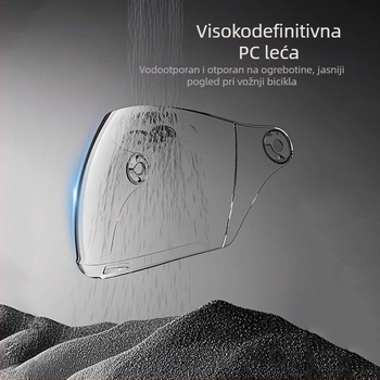 Polu-šlem za električni bicikl – ABS materijal, Gb811-2022b certifikacija, za muškarce i žene, ljeto prozračno lagano, off-road upotreba