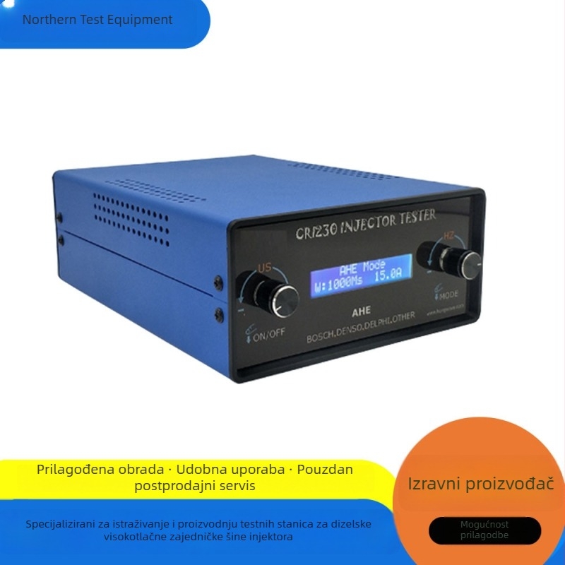 Višestrani EFI tester visokog tlaka za zajedničku šinu ubrizgivača s mjerenjem dinamičkog hoda armature – CRI230, 110-220 V
