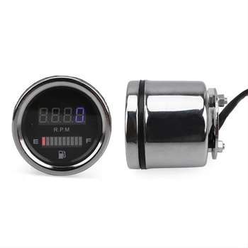 Tachometar za motocikl s mjeračem goriva i LCD retro instrumentom - Model YB-632, metalno kućište, izvrsna točnost, za karburatorske motocikle