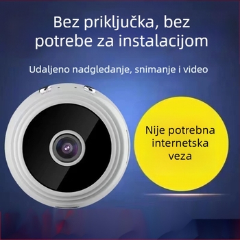 Bežična HD nadzorna kamera, jednostavna instalacija, rad bez mreže