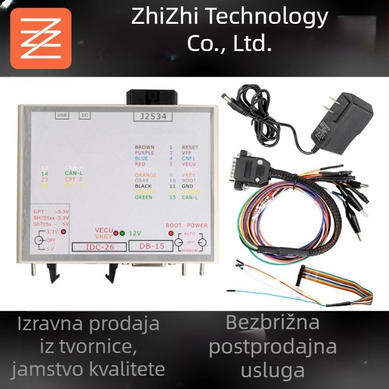 Powerbox adapter za KTMFLASH KTM programer, napajanje 12V, otkrivanje ECU, radna temperatura -10 do 60°C, Model Powerbox