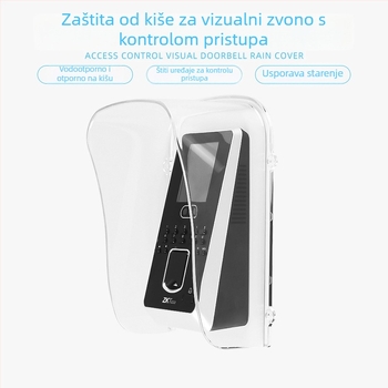 Xface600 zaštitni pokrov za prepoznavanje lica za vanjski sustav kontrole pristupa (U200) – 1000 memorije, USB/IP/COM, 315 MHz, identifikacija otiska prsta
