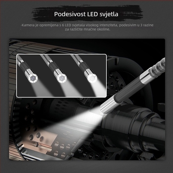 AUTOOL SVB305 Vizualna endoskopska HD kamera za popravak automobila i otkrivanje ugljikovih naslaga u motoru