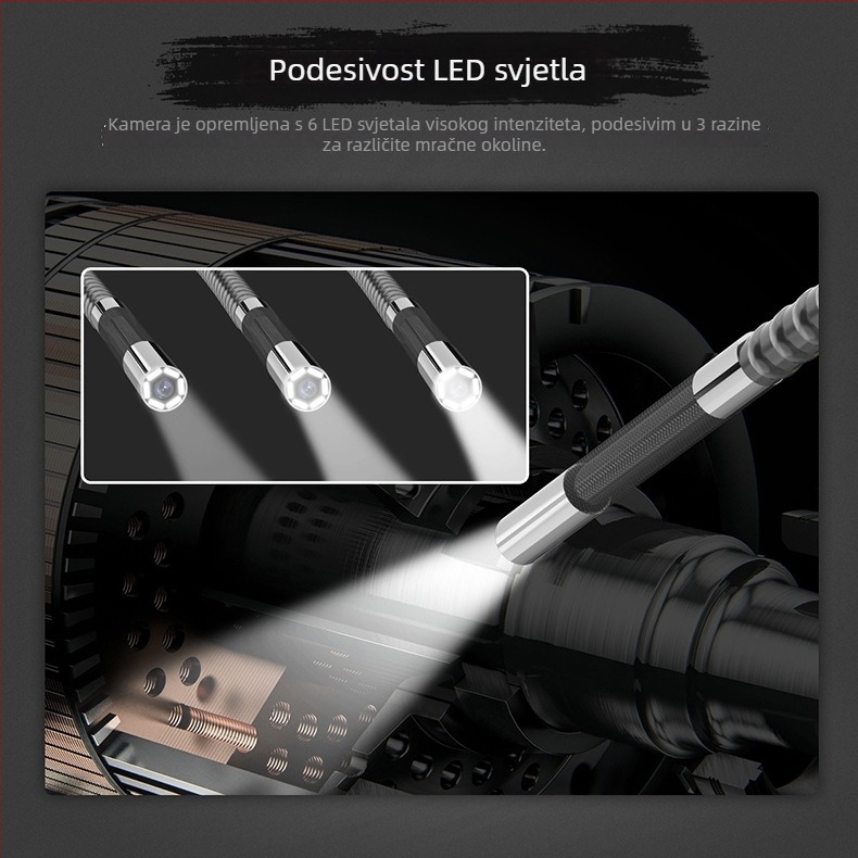 AUTOOL SVB305 Vizualna endoskopska HD kamera za popravak automobila i otkrivanje ugljikovih naslaga u motoru