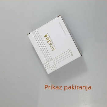 Slavina za perilicu s brzim otvaranjem, 304 nehrđajući čelik, model gy0067, promjer sjedala ventila 20 mm, promjer ulaza/izlaza 20 mm, radna temperatura 0–99°C