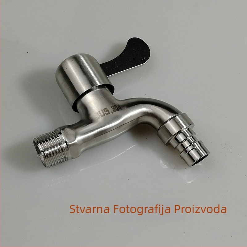 Slavina za perilicu s brzim otvaranjem, 304 nehrđajući čelik, model gy0067, promjer sjedala ventila 20 mm, promjer ulaza/izlaza 20 mm, radna temperatura 0–99°C