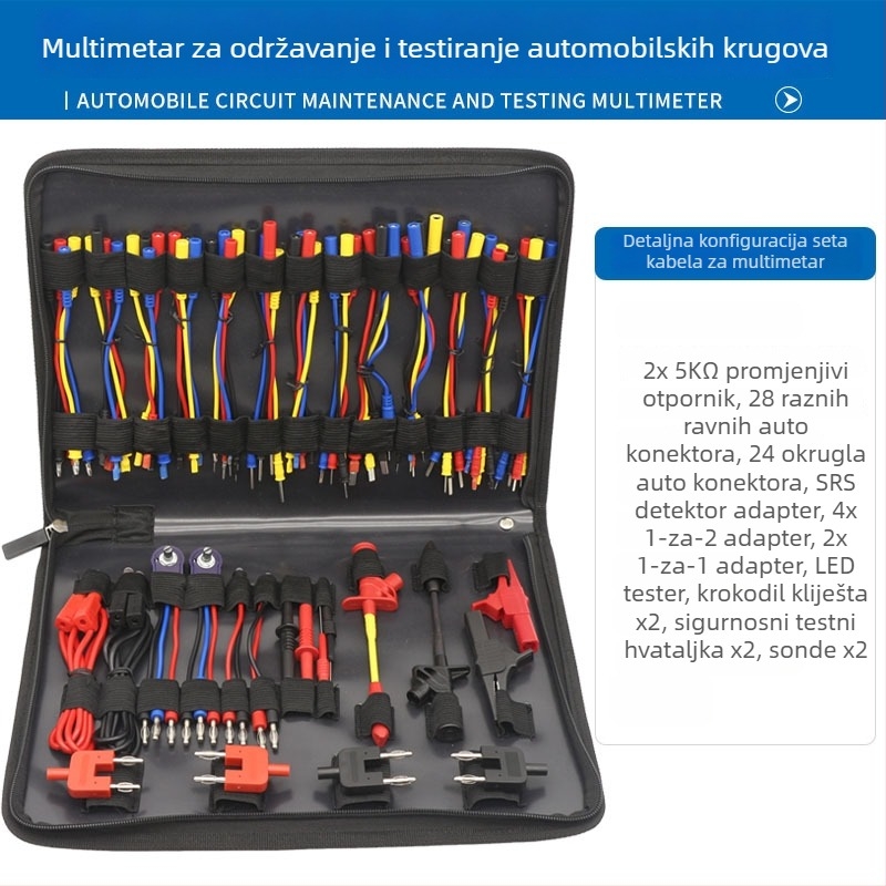 Višenamjenski testni set za auto-vodič s univerzalnom kutijom – detekcija linije automobila, CH-22, Car Jiuhong
