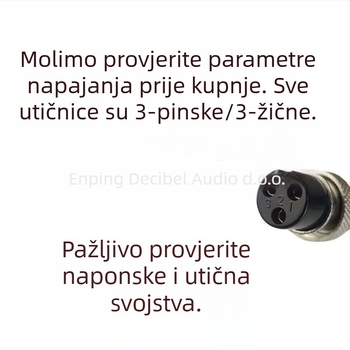 Napajanje za mikser 220V 50W EU standard MG166CX Vanjska CT serija 1.4A Transformator