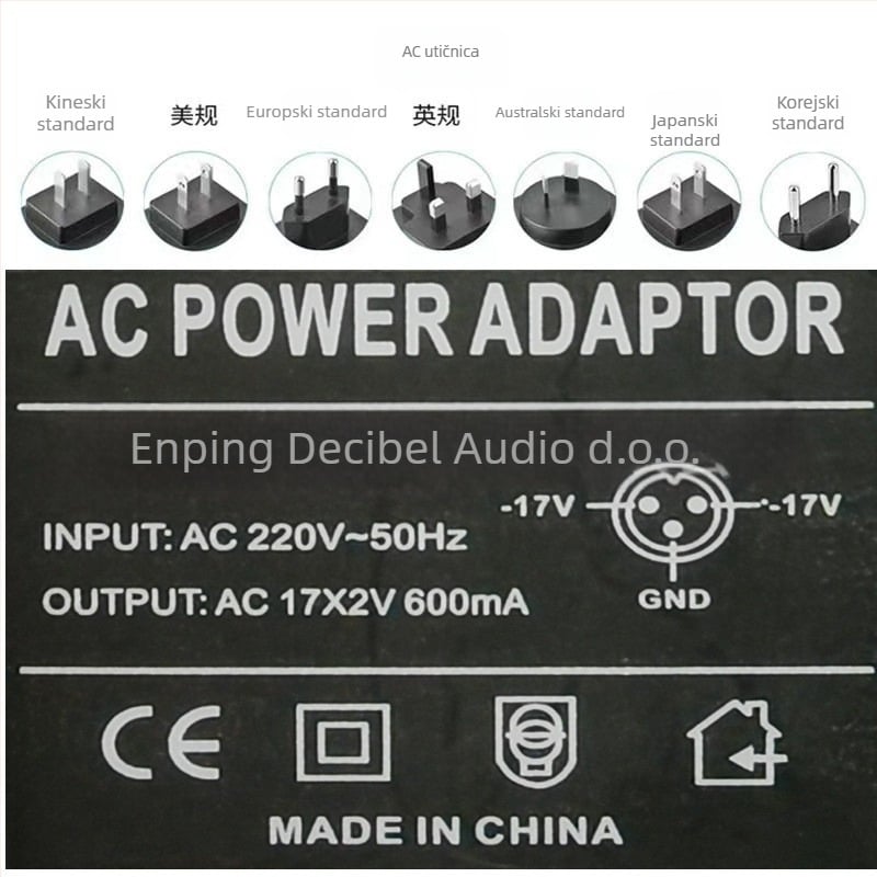 Napajanje za mikser 220V 50W EU standard MG166CX Vanjska CT serija 1.4A Transformator