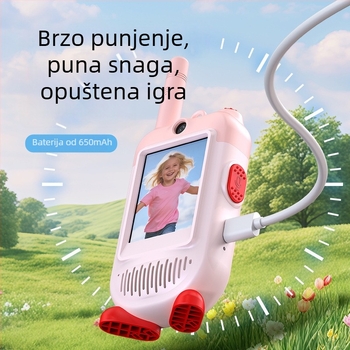 Dječji video interkom na otvorenom, 4G, 1 kanal, 5W, doseg do 1,5 km, Li-ion baterija 650 mAh