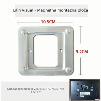 Držač za montažu videointerkom Lilin V31/V32 (Podrijetlo: Kontinentalna Kina; Nije uvozena; Marka: Drugo)