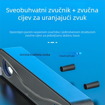 Računalni zvučnik s USB sučeljem, 2-kanalni, 6W, raspon frekvencija 60 Hz-15 kHz, 3,5 mm audio ulaz (USB; 2-kanalan; 6W; 60 Hz-15 kHz; 3,5 mm audio ulaz)