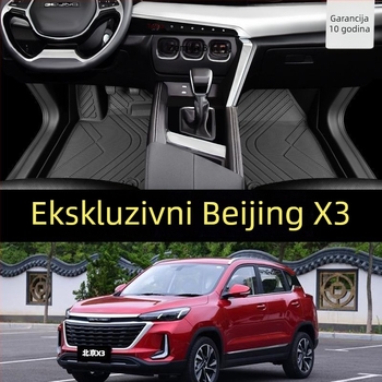 Beijing X3 TPE automobilske prostirke, potpuno prekrivanje, za Zhida poseban model, 2021, vozačev tepih