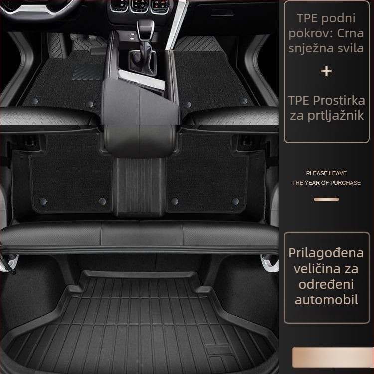 Beijing X3 TPE automobilske prostirke, potpuno prekrivanje, za Zhida poseban model, 2021, vozačev tepih