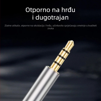 Hongkai audio linija za digitalne uređaje s pozlaćenim bakrenim vodom i najlonskim jezgram, ROHS certifikat
