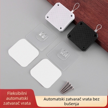 Zatvarač vrata i prozora – moderni minimalistički dizajn, model Type A, materijal čelična žica, brzina zatvaranja 3