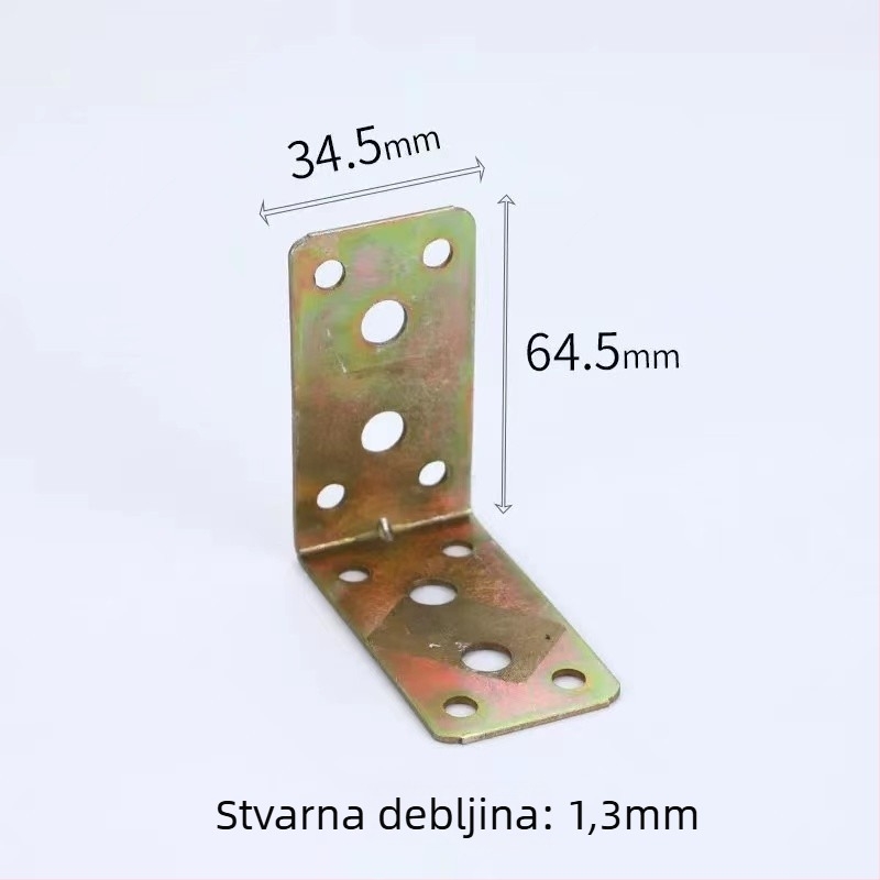 Čelični ojačani kutni nosač – galvanizirani, namijenjeni namještaju: okviri kreveta, stolovi i stolice, vrata i prozori; stil: Novi kineski stil