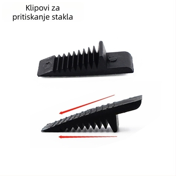 FSFLD ploča za pritiskanje stakla, plastična, za ugradnju aluminijskih vrata i prozora, alat za brtvljenje