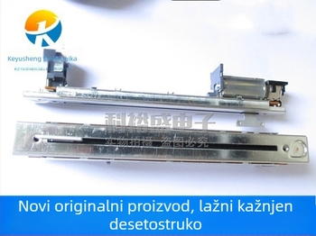 Potenciometar za mikser, ALPS RSA0N11M9A0J, 10 Ω nominalni otpor, push-pull prilagodba, Tip D (indeks), 0,05 W, rezolucija 4 koraka