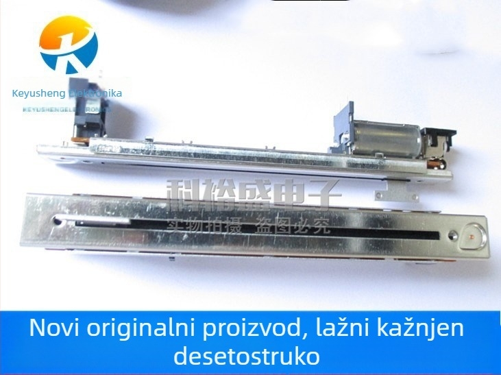 Potenciometar za mikser, ALPS RSA0N11M9A0J, 10 Ω nominalni otpor, push-pull prilagodba, Tip D (indeks), 0,05 W, rezolucija 4 koraka