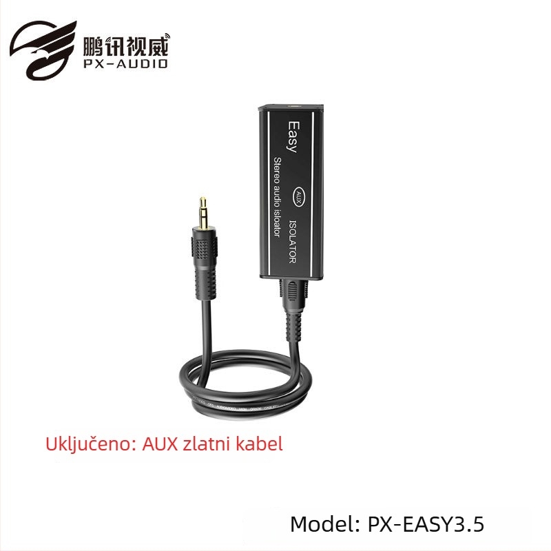 Adapter kabel za audio izolaciju zajedničke zemlje, bakreno jezgro