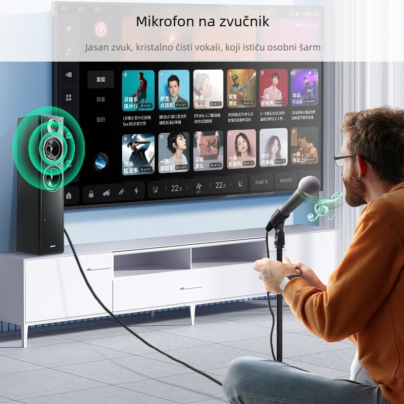 Jinghua A157 audio kabel, 3,5 mm na XLR ženski mikrofon kabel, pozlaćeni, bakreno jezgro