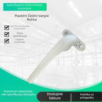 Vanjska ručka za vrata i prozore | plastično-čelični materijal | moderni minimalistički stil