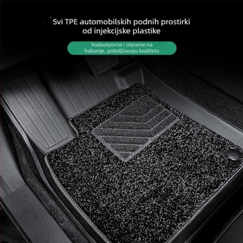 Podne prostirke od TPE, injekcijski oblikovane, kompatibilne s Honda Accord, CR-V, Crosstour, Fit, Lingpai