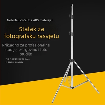 Figure Fit foto-stativ od nehrđajućeg čelika i ABS-a, 3-segmentni, nosivost 2–4 kg, težina 1 kg