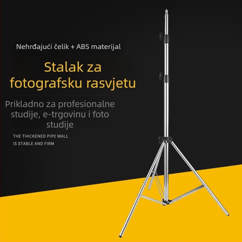 Figure Fit foto-stativ od nehrđajućeg čelika i ABS-a, 3-segmentni, nosivost 2–4 kg, težina 1 kg