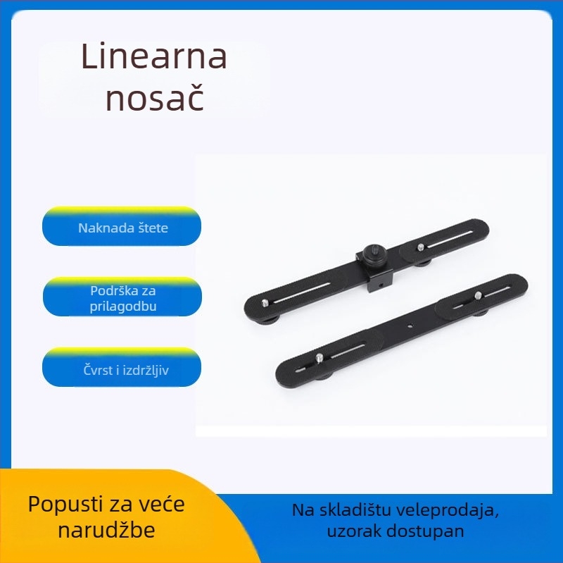 Višekamerni nosač s stativom za bljeskalicu, ploča za pan-tilt i nosač rasvjetnog osvjetljenja, Hongyi fotografska oprema, prilagodba dostupna
