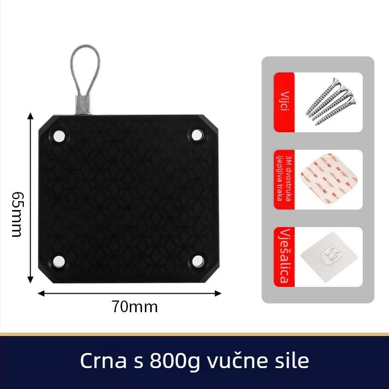 Zatvarač vrata s užetom za spavaću sobu i klizna vrata, automatsko vraćanje, tih rad, ABS plastika, moderni minimalistički stil