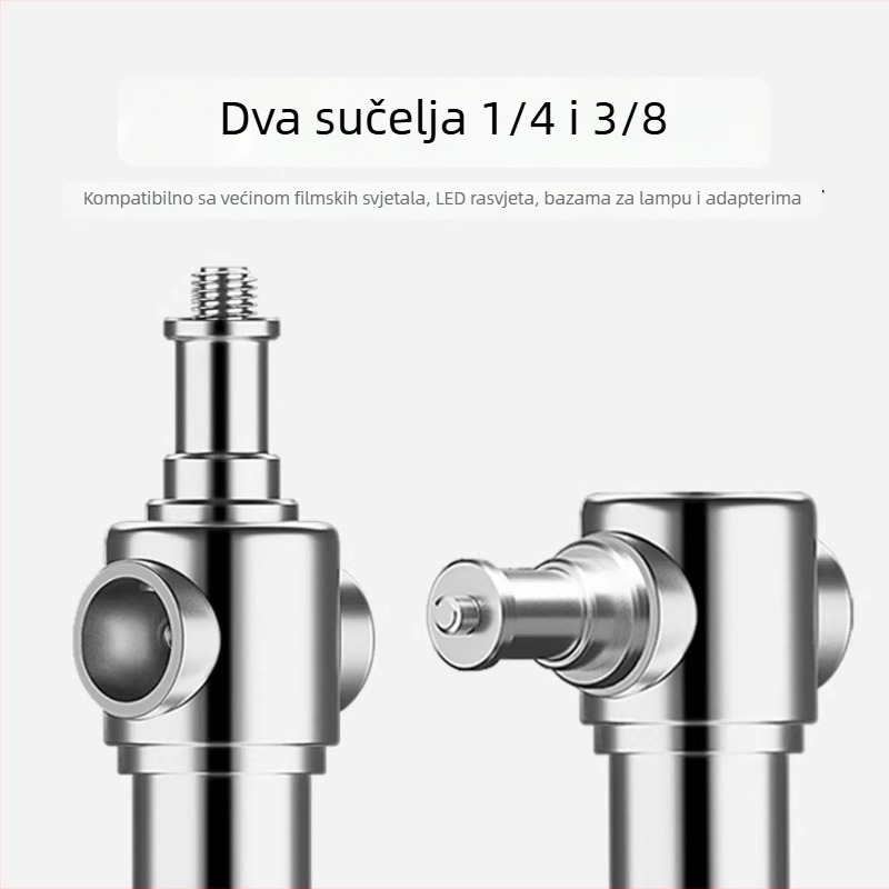 Stativ za fotografsku lampu – univerzalna kompatibilnost, aluminijska legura, nosivost 6–10 kg, težina 2,9 kg