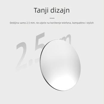 Hepail TZ08 Vlog selfie ogledalo za mobitel s kutijom za pohranu, univerzalna kompatibilnost, idealno za livestream