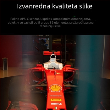 Seven Craftsmen 18mm F6.3 Macro Pancake objektiv za Micro Four Thirds / Panasonic E-mount