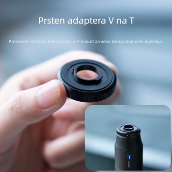 fotorgear 67mm filter adapter prsten za V-to-T montažu, za 2.35x telefoto objektiv na pametnom telefonu