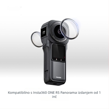 Kapa za objektiv Insta360 ONE RS Leica panoramski objektiv (Shadow Stone) — OEM prerada; pakiranje: zaštitno silikonsko kućište za ogledalo; izlazak na tržište 2022; usluga nakon prodaje: tri paketa